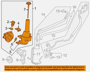 GM OEM-Power Steering Pump 84056870 - Picture 1 of 5