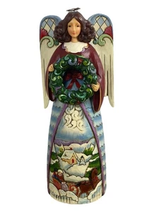 Jim Shore Angels Four Seasons Winters Joy 4013508 Jingle Bells 2008 Works - Picture 1 of 5