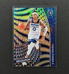 Estuche D'Angelo Russell 2020-21 Panini Revolution Galactic Prizm SSP Hit 54 Lakers - Imagen 1 de 4