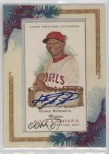 2007 Topps Allen & Ginter's Framed Mini Auto Howie Kendrick #AGA-HK Auto