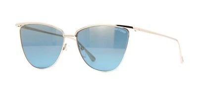 Очки солнцезащитные Tom Ford VERONICA FT 0684 золотистые/синие затененные зеркальные (28 Вт) - Изображение 1 из 4