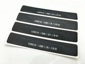5 in 1 Pack Replacement Back Sticker Label For Playstation PS4 Controller - Picture 1 of 5