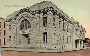 NC-Raleigh, Carolina del Norte Vista del Auditorio c1910 A20 - Imagen 1 de 2