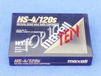 Maxell HS4-120 DDS-2 Tape Datenkassette 4GB 8GB - Bild 1 von 3