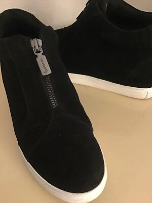 Blondo women black suede waterproof platform sneaker boots US size 7.5 Euro 38.5 - Image 1 of 4