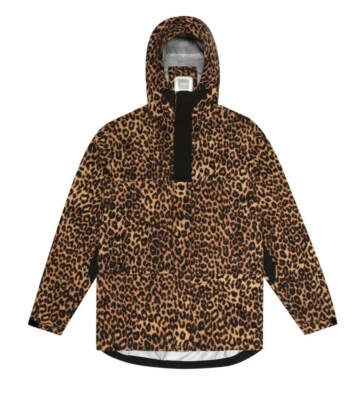 HUF Nonstandard Sur Jacket Leopard Print Men Size Medium Waterproof Retail $300 - Image 1 of 4