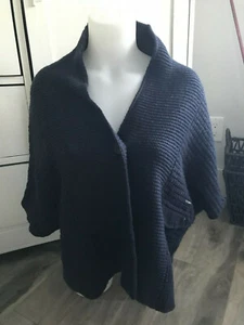 G Star Raw Blue Parasol Shrug Knit Women's Sweater Size XS - Bild 1 von 6