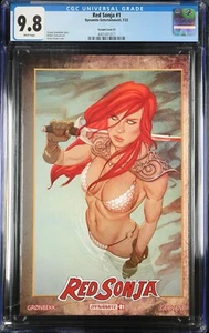Cubierta variante Red Sonja 1 (2023 dinamita) CGC 9,8 ZT, Jenny Frison - Imagen 1 de 2