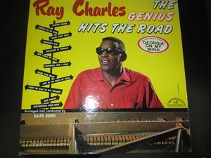 Ray Charles Vinyl Mono LP-The Genius Hits The Road-Original Pressing - Picture 1 of 10