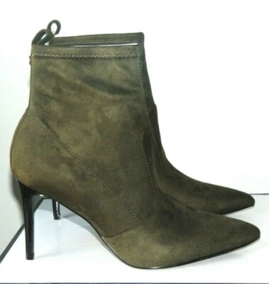 Women's Guess Los Angeles Dafina Stretch Boot Dark Green Size: US 8M - Image 1 of 3