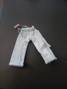 Lol Surprise OMG Doll Sunshine Gurl Blue White Pants w Clear Pink Belt - Picture 1 of 1