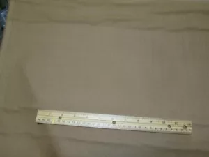 2 Yards Solid Brown Flannel Fabric - Picture 1 of 1