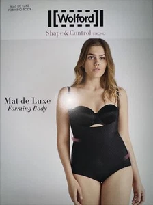 Wolford Mat De Luxe Forming Body Size: 38 US 8 Color: White 79153 - 30 - Picture 1 of 3