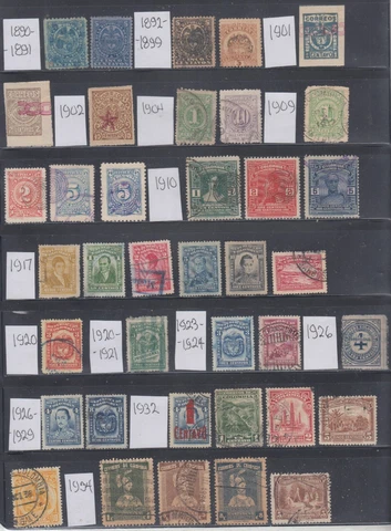 Colombia a mint and used collection 1890-1989 mostly sound Cover