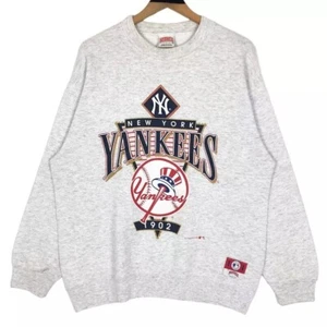 Vintage 90s MLB New York Yankees Crewneck Sweatshirt Men Women - Picture 1 of 3