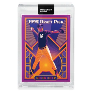 Topps Project 2020 Derek Jeter de Matt Taylor Yankees #39 - Imagen 1 de 2