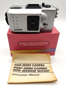 Cámara compacta Appareil M68F 35 mm con toma de flash zapata y caja original - Imagen 1 de 6