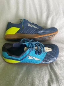Altra Sneakers Mens 13 48 HIIT Cross Trainers Running Shoes Blue Yellow - Imagen 1 de 7