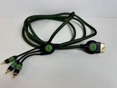 Cable de video enchapado en oro Microsoft Xbox Monster de 10 pies - Funciona muy bien Foto 1 de 4