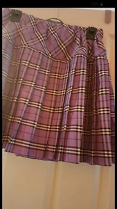 Purple Checked Skirt - Picture 1 of 2