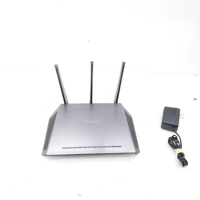 NETGEAR Nighthawk AC1900 Smart WiFi Router R7000 Gaming Wireless - TESTED - Image 1 of 4