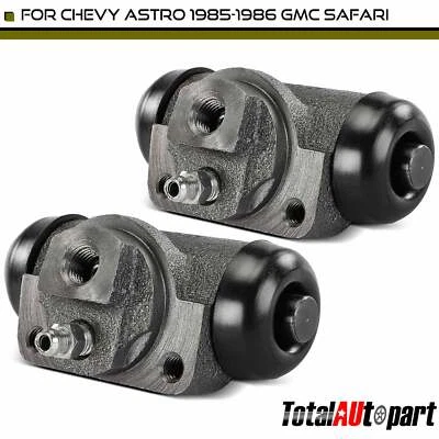Drum Brake Wheel Cylinder for Chevrolet Astro GMC Safari 85-86 Rear Left & Right - Image 1 of 4