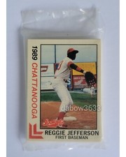 RARE 1989 Best Cards CHATTANOOGA LOOKOUTS UNOPENED COCA-COLA SET, JEFFERSON TOP