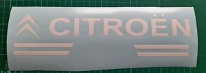 CITROEN rear screen Sticker Decal . Choice of 19 colours - Picture 1 of 6