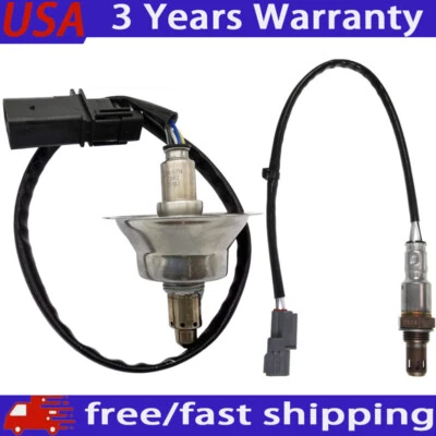 2PCS Oxygen Sensor Up+Downstream For 2015-19 Hyundai Sonata 2016-19 Kia Optima - Image 1 of 4