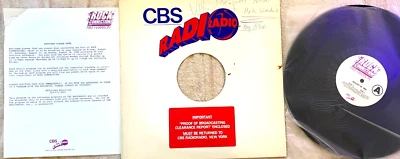 8/22/86 MIKE HARRISON'S 'ROCK CONNECTIONS' GOLDEN ERA OF FM ALBUM ROCK,1967-1975 - Image 1 of 2