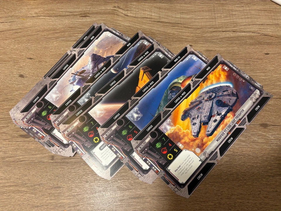 Star Wars: Juego de Mesa Borde Exterior - Reemplazos de Hoja de Nave Foto 1 de 1