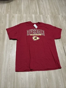 Riverdale High School Warriors Murfreesboro TN Red T-Shirt Men’s Size 2XL “NWT” - Picture 1 of 3