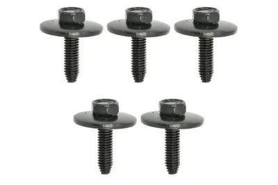 FIT PEUGEOT FENDER & FLANGE COLLAR SELF LOCKING FASTENER M10 HEX NUT/BOLT CLIP - Image 1 of 4