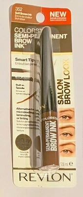 Revlon ColorStay 352 Soft Brown Ink Semi-Permanent Brow Ink .09floz/2.8 ml NEW - Image 1 of 2