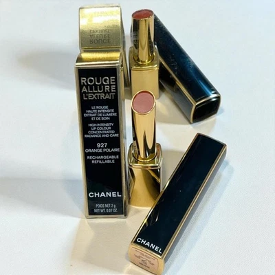 Chanel Rouge Allure L'Extre 927 Orange Polaire Limited Edition Lipstick - Image 1 of 4