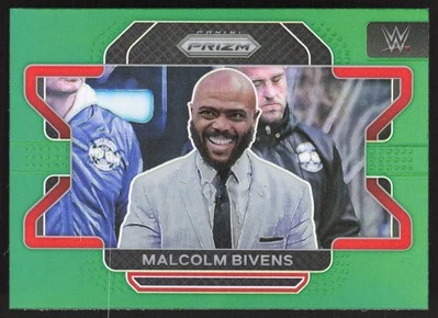 2022 Panini Prizm WWE #85 Malcolm Bivens Green - Image 1 of 2