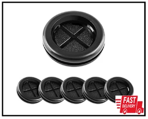 6 Pcs 2 Inch Rubber Grommet 1-11/16" Inside Diameter 2" Drill Hole Double-Sided - Picture 1 of 2
