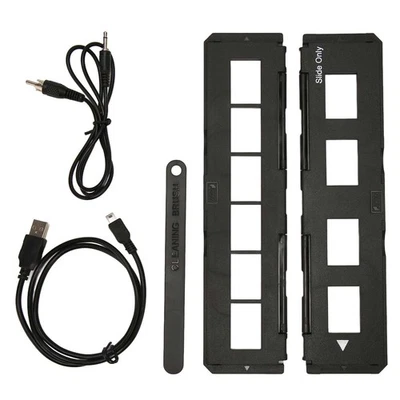 Film Scanner 2.36In Tft Lcd 5Mp Jpeg Preview Playback Editing Cmos Slide S AM - Image 1 of 4