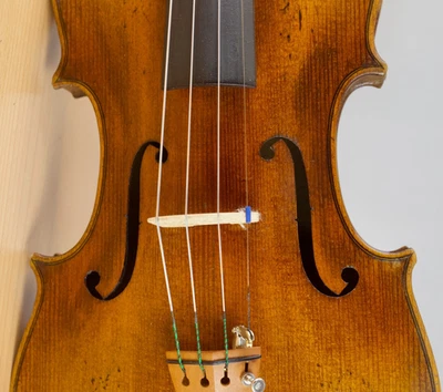 old 4/4 violin Geige viola cello Bratsche fiddle lab J BAPT SCHWEITZER Nr. 1928 - Image 1 of 4