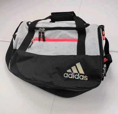 Adidas Squad 5 Bolso de Lona Gimnasio Correa para el Hombro Compartimiento para Zapatos Lona Viaje Usado en Excelente Condición Foto 1 de 4