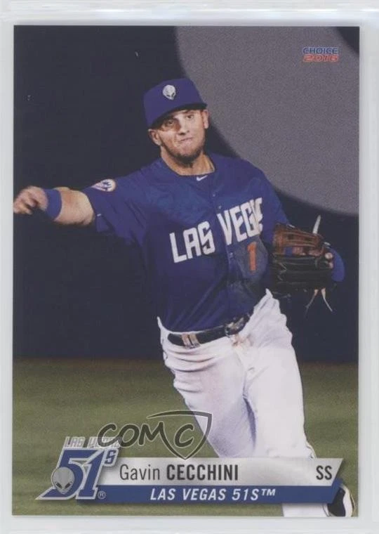 2016 Choice Las Vegas 51s Gavin Cecchini #06 - Image 1 of 2