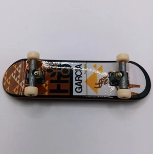 Habitat Danny Garcia White Brown Tech Deck 2000s Era Vintage Finger Board Complete - Bild 1 von 3