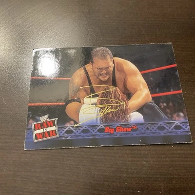 2001 Fleer WWF Raw is War - Big Show #44 - Image 1 of 2