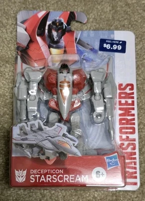 Hasbro Transformers Authentics Decepticon STARSCREAM 4.5 " Figure NEW MOC - Image 1 of 2