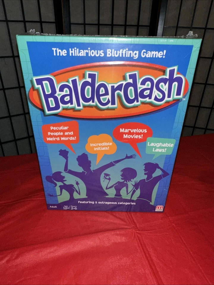 Balderdash The Game of Twisting Truths Juego de Mesa 2014 Nuevo Sellado de Fábrica Foto 1 de 4
