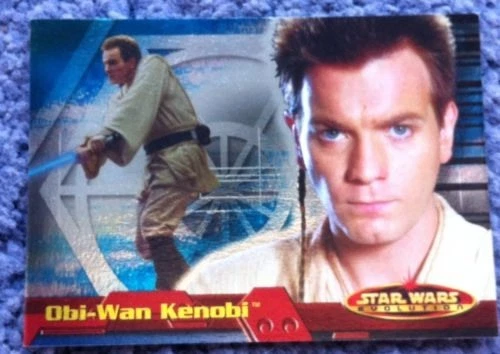 2001 Topps Star Wars Evolution Promo Card P1 Obi Wan Kenobi - Mint - Image 1 of 1