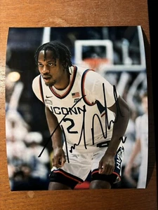TRISTEN NEWTON SIGNED 8X10 PHOTO UCONN HUSKIES BASKETBALL NATIONAL CHAMPS! AUTO! - Picture 1 of 1