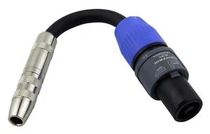 Pig Hog 1/4" Female to SpeakOn Adapter  PA-SPK14  - Picture 1 of 1