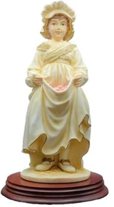 Leonardo Collection - "Gathering Fruit" 1988 - 26 cm Figur auf Holzsockel - Bild 1 von 10