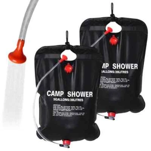 20/40L Outdoor Camping Water Bag Foldable Shower Bag Outdoor Solar Shower Bags - Picture 1 of 14